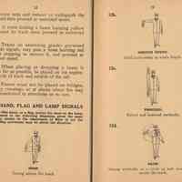          pp 18-19: Hand, Flag and Lamp Signals
   