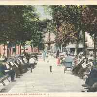 Postcard: Church Square Park, Hoboken, NJ