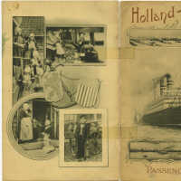         Passenger list: S.S. Nieuw Amsterdam, Holland America Line, New York to Rotterdam via Boulogne sur mer, Tues., June 14, 1910. picture number 13
   
