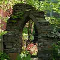          22 2011 Garden Tour: stone arch
   