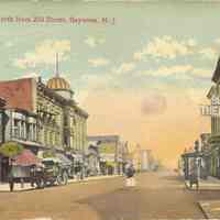 Postcard: Hudson County Boulevard, Bayonne, NJ