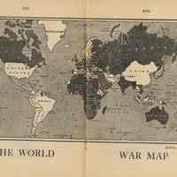          pp XVI-XVII (16-17); The World War Map, crooked as printed
   