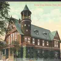 Postcard: Jersey City Athletic Club, Jersey City, NJ