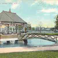 Postcard: Lafayette Park, Jersey City, NJ