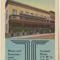 Brochure for the Union Club, 6th and Hudson Sts, Hoboken, no date, ca. 1950.