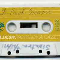Tape Cassette, Frank Sinatra : Non commercial recording. Titled " Frank Sinatra Radio Show 4/21/77."