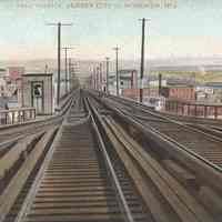 Postcard: Trolley, Hoboken, NJ