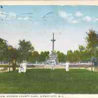 Postcard: Hudson County Park, Jersey City, NJ