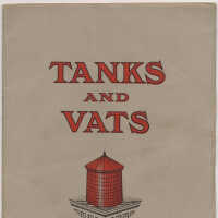          Catalog: Tanks and Vats. Manufactured by J. Schwarzwalder & Sons, Inc., Hoboken, N.J. Issued ca. 1914-1918. picture number 22
   