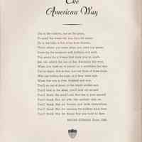          pg 2 Poem: The American Way, Naomi Eurman
   