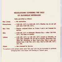          pg [4] Regulations Covering the Sale of Alcoholic Beverages
   