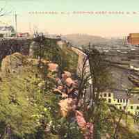 Postcard: View, Weehawken, NJ