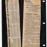          000-9-1 001 2 Clips Hudson Dispatch / Jersey Journal 10-03-1983
   