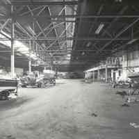 Digital image of B+W photo of former Maxwell House Coffee plant interior, Warehouse Building, ground floor, Hoboken, 2003.