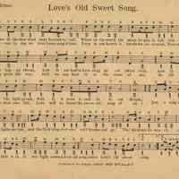 Sheet music for ukelin, musical instrument manufactured by the International Musical Corporation, 15th and Bloomfield Sts, Hoboken, N.J.