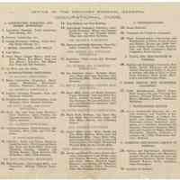 Occupational Code. Office of the Provost Marshal General. No place, no date, circa 1917-1918.