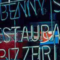          30 Benny Tudino's neon sign
   