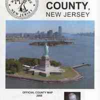 Hudson County, N.J. Official County Map 2008. Issued by Board of Chosen Freeholders (Hudson County).