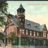 Postcard: Jersey City Athletic Club, Jersey City, NJ