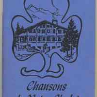 [Girl Scouts] Chansons de Notre Chalet. 2nd Edition. (Delaware, Ohio: Cooperative Recreative Service, Inc., 1959.)