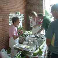 Digital photos, 9, of the Annual Tomato Tasting Festival, HHM, 1301 Hudson St., Hoboken, August 28, 2005.