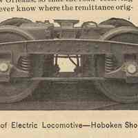          detail left photo: Truck of Electric Locomotive [side view]
   