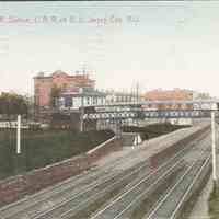 Postcard: Central RR, Jersey City, NJ