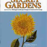 Program: Secret Gardens Tour, HHM, June 2, 2013.