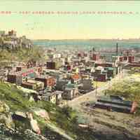 Postcard: View, Weehawken, NJ