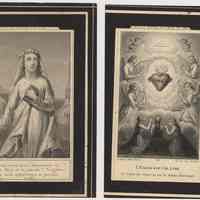 Certificate of Membership, Church Debt Society of the Church of Our Lady of Grace, Hoboken, N.J., 1881.
