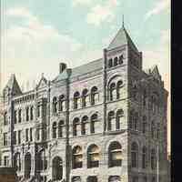 Postcard: Hudson County Bank, Jersey City, NJ