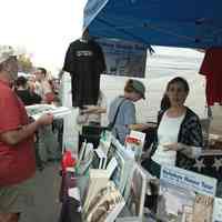 Digital images, 5, Museum booth at Hoboken Arts & Music Festival, Hoboken, Sept. 30, 2007.