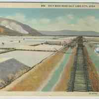 Postcard from Salt Lake City sent to Madeline Miller, 716 Bloomfield St., Hoboken, 1935.