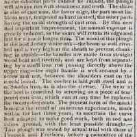          Ad for Stevens' Patent Plough, page [4], column 1; enhanced
   