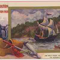          4: The Half Moon ascending the Hudson, September, 1609.
   