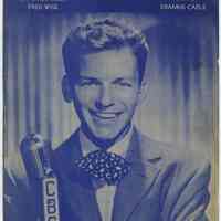 Sheet music (Sinatra image): Roses in the Rain. Barton Music Corp., N.Y. Copyright 1947.