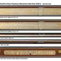          Polyphase (Mannheim) Slide Rule 4053-3
   