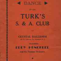 Souvenir journal (program) for 1st Annual Dance of the Turk
