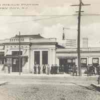 Postcard: Central RR, Jersey City, NJ