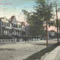 Postcard: Danforth Ave., Jersey City, NJ