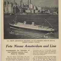          pg 10 Nieuw [New] Amsterdam; Holland America Line
   