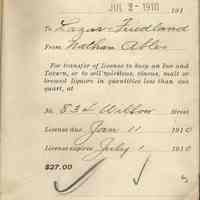          Receipt No. 1, typical
   