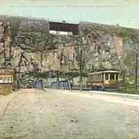 Postcard: Trolley, Weehawken, NJ