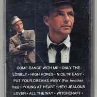 Tape Cassette, Frank Sinatra : " The Best Of Frank Sinatra." Capitol. 4N-16109. Stereo.