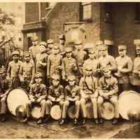 Digital image of photo of the Hoboken Playgrounds Field Band, Hoboken,1926.