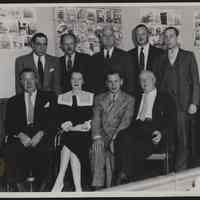 B&W photo of C.B. Snyder Realty Company employees.
