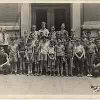 B+W photos, 4, Camp Ne-Kobo, Home Vacation Camp at Hoboken YMCA, Hoboken, July, 1942.