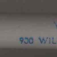 Rectal thermometer in two-piece gray plastic advertising case, Willow Pharmacy, 900 Willow Ave., Hoboken.