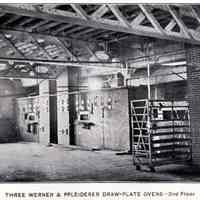 Reference image: interior view of bread baking ovens, John Schmalz