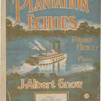 Sheet music: Plantation Echoes by Stephen Foster